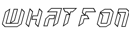 Etical Line Italic