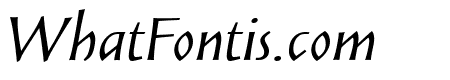 Solveig Text Italic