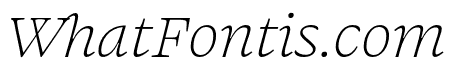 Swear Text Light Italic