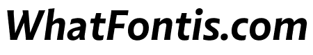 Highgate Bold Italic