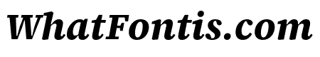 Source Serif 4 Caption Bold Italic