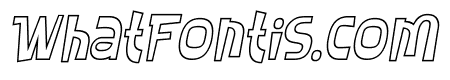 SHEROO Outline Italic
