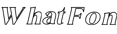 MELISA OUTLINE Italic