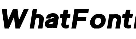 Luxora Grotesk Heavy Italic