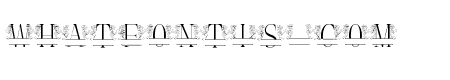 Spring Blossom Line Monogram