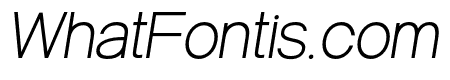 Neuvetica Light Italic