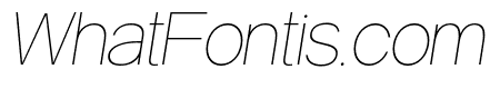 Neuvetica Thin Italic