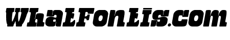 Black Street Italic Regular
