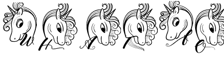 a Pair of Unicorns