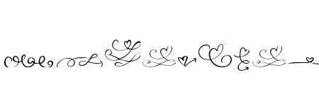 DingbatsLoveSwirlRegular