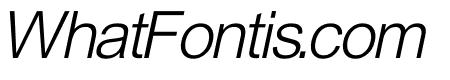 Thoren Sans Light Italic