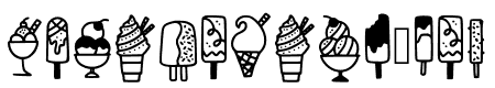 Ice Creamy Illustration Regular