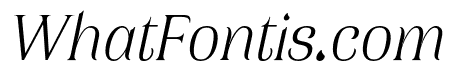 TATypefire-LightItalic