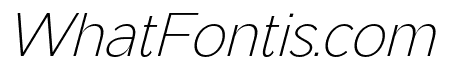 Stagnan-ThinItalic