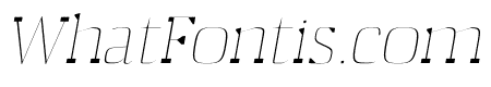 Barnes Thin Italic
