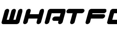 Neon Robot Italic