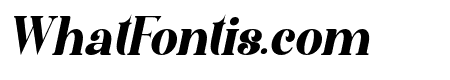MilkanDisplayItalic