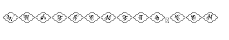 Zahiya Monogram Frame