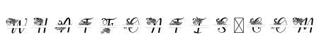 Yuanita Monogram Split