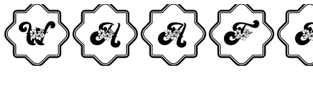 VintageQueenMonogram Frame