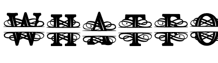 Royalking Monogram Split