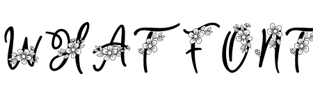 Pearly Monogram Flower