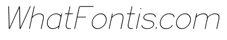 Enuy Thin Italic