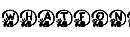 Cat Cat Monogram