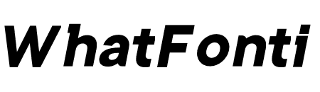Kinetic Bold Italic