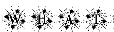 SpiderWebMonogram