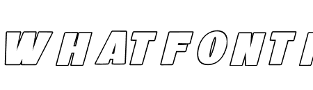 Vintage Culture Outline Italic
