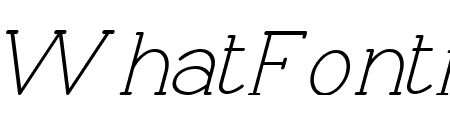Progue Light Italic