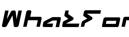 Android Robot Italic