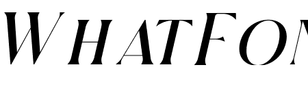 THE HISTORICAL MARLIANA Italic
