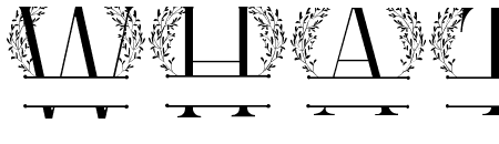 Petite Leaves Line