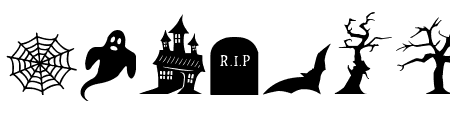 Fontype Hallowen Dingbat