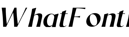 Chopard SemiBold Italic