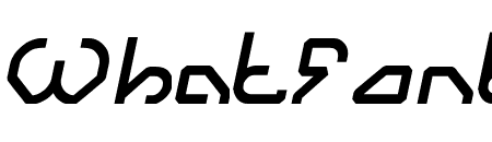 ZOOMING Track Italic