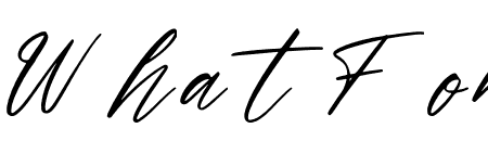 hand script Italic