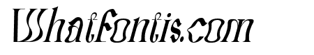 Strarat Elegante Font Italic