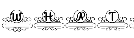 AWESOME MONOGRAM