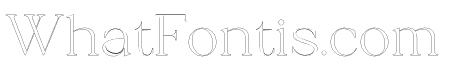 Calliga Outline Regular