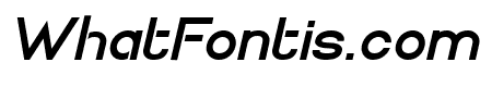 Quostige Flatted Black Italic