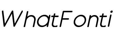 Fontype Rounded Italic