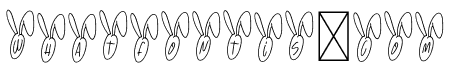 Bunny Decorative