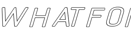 Clever Trading Outline Italic