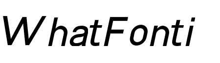 Manado SemiBold Italic
