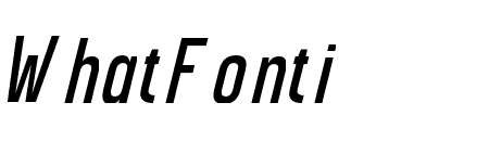 Hyang Sans Demi Bold italic
