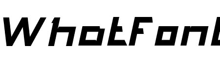 TRADE AND MARK Bold Italic