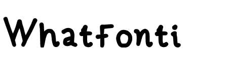 Curvy Letter Handy sans